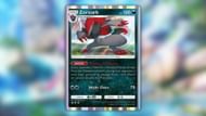 Zoroark's card as seen in the game (Image via The Pokemon Company)